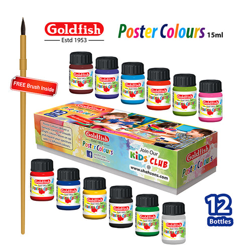 Goldfish Poster Color 15ml - Image 1