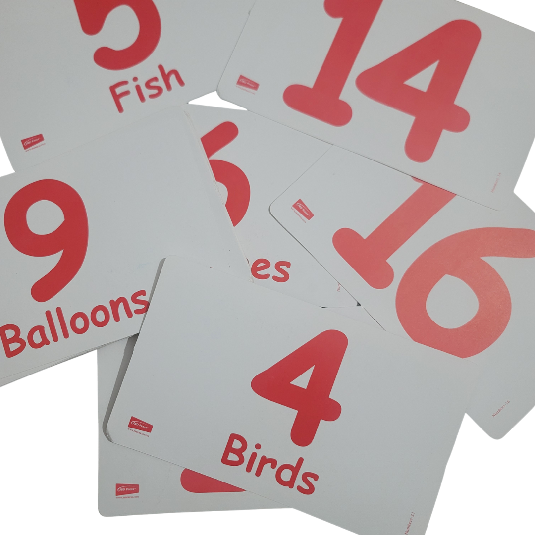 3 in 1 Flash Cards - ABC, 123 & Urdu (Large Size, 94 Cards)