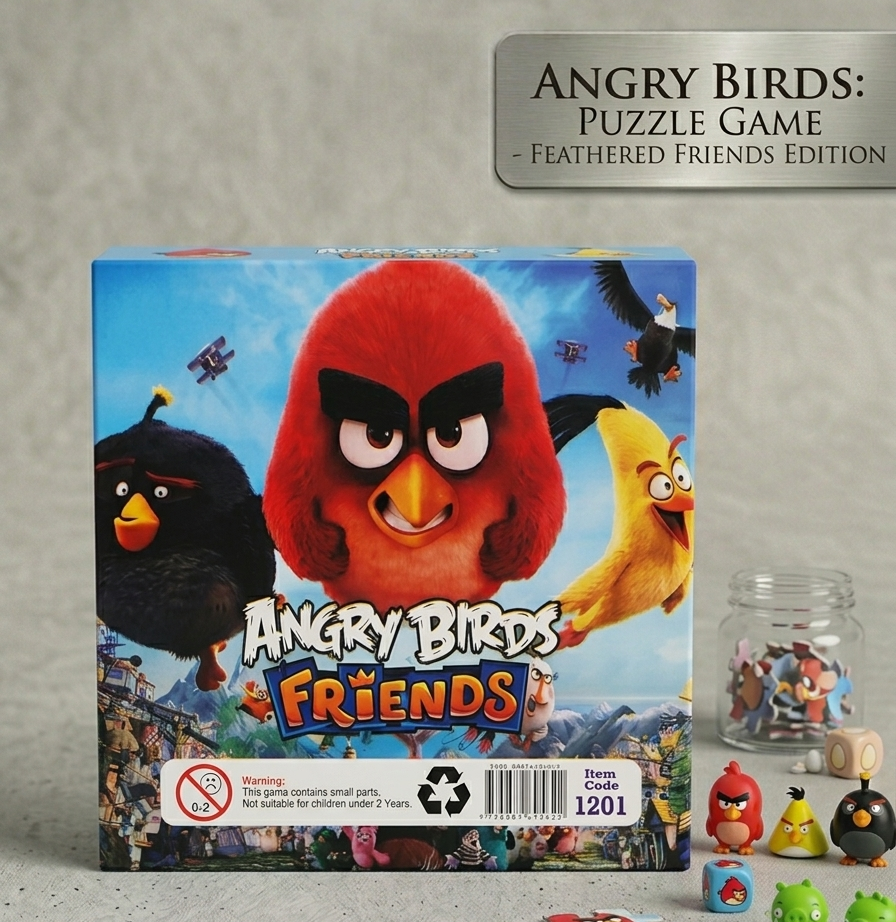 Premium 4-in-1 Jigsaw Puzzle Collection | Multiple Cartoon Characters
