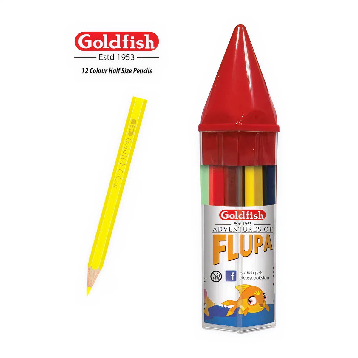 Goldfish 12 Color Hex Jar - Image 1