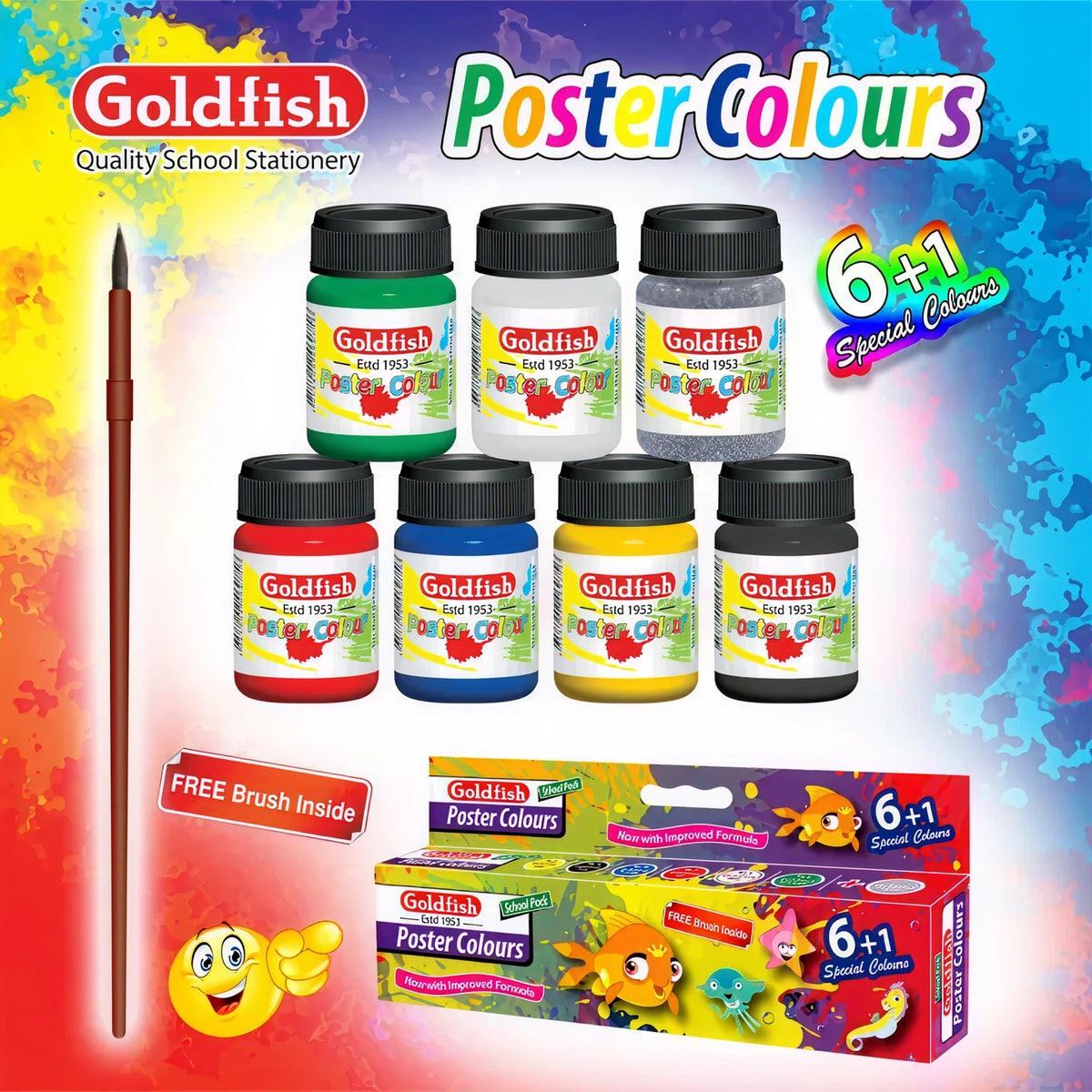 Goldfish Poster Color 6+1 - Image 2