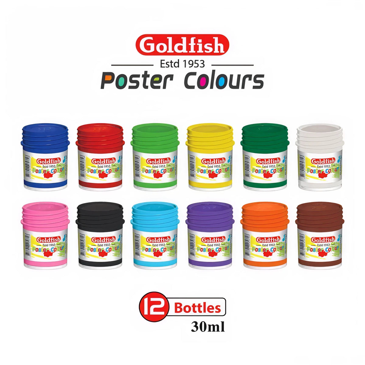 Goldfish Poster Color 30ml - image 3