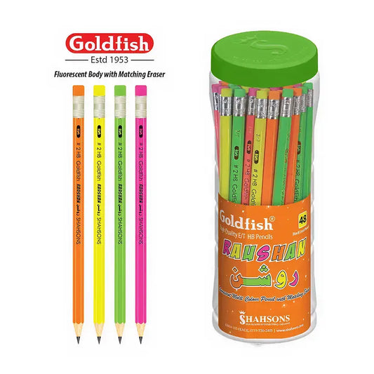 Goldfish Raushan 48 Pcs Plastic Jar - Image 1