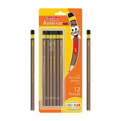 Goldfish Autocrat 12 Pcs HB Pencils Blister Pack - Image 3