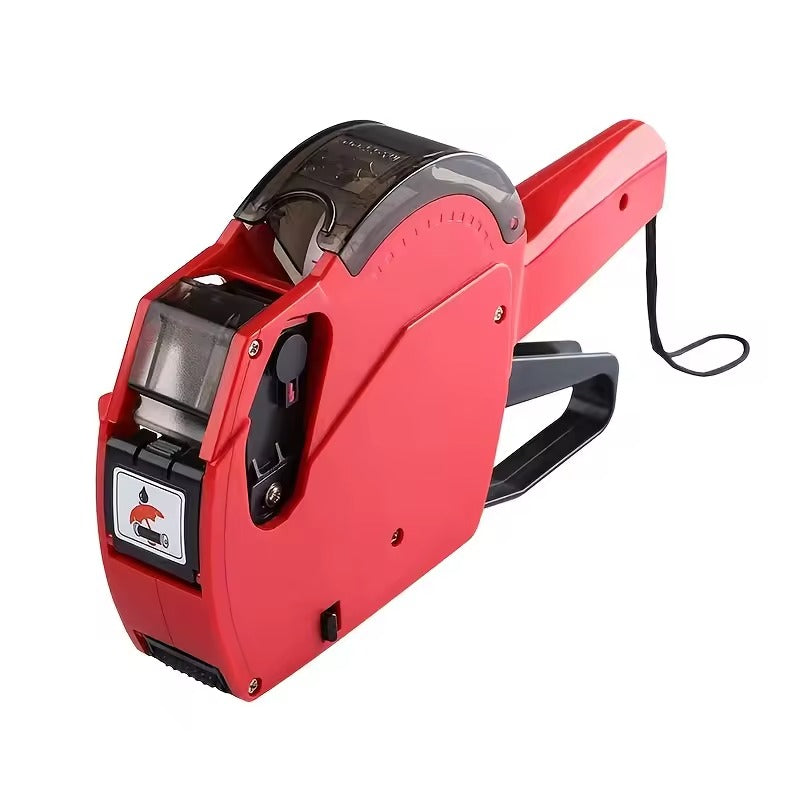 Premium Handheld Price Label Gun with 10 FREE Price Label Rolls & Ink Roller – Retail Pricing Machine