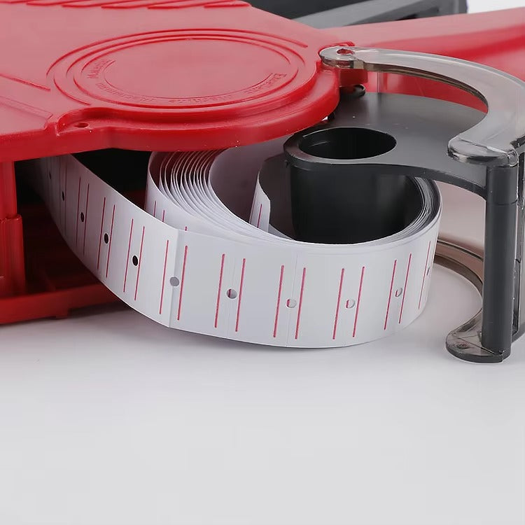 Premium Handheld Price Label Gun with 10 FREE Price Label Rolls & Ink Roller – Retail Pricing Machine