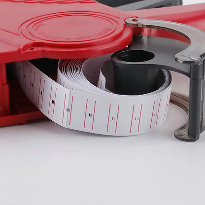 Premium Handheld Price Label Gun with 10 FREE Price Label Rolls & Ink Roller – Retail Pricing Machine