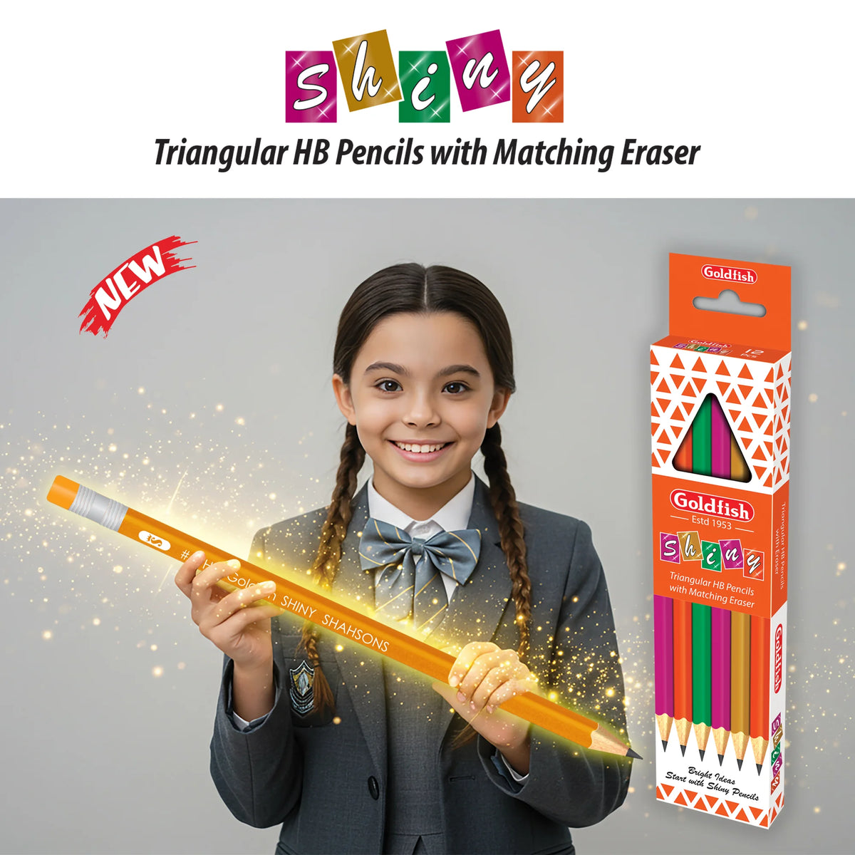 Goldfish Shiny HB Pencils - Image 2
