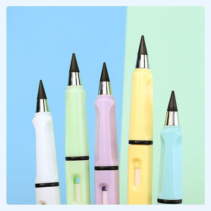 Everlasting Inkless Metal Pencil – Infinite Writing Eternal Pencil | Reusable HB Pencil for Students, Artists & Office\