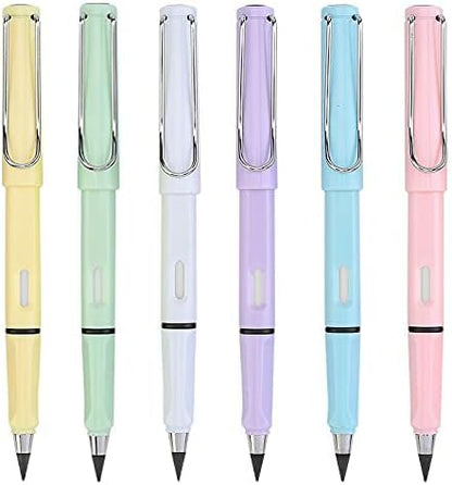 Everlasting Inkless Metal Pencil – Infinite Writing Eternal Pencil | Reusable HB Pencil for Students, Artists & Office\