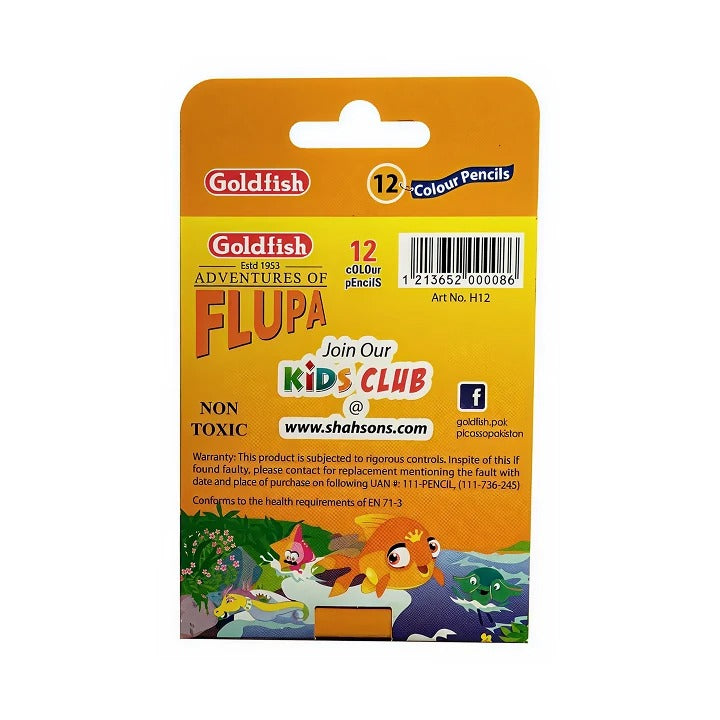 Goldfish 12 Color Half Size