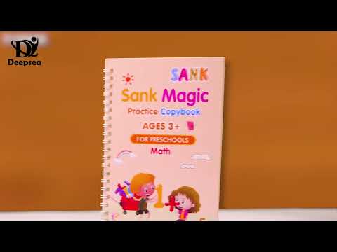 Sank Magic Practice Copybook Set demo video